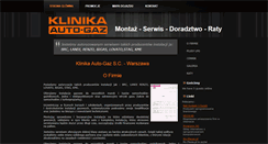 Desktop Screenshot of klinika-autogaz.pl