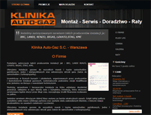 Tablet Screenshot of klinika-autogaz.pl